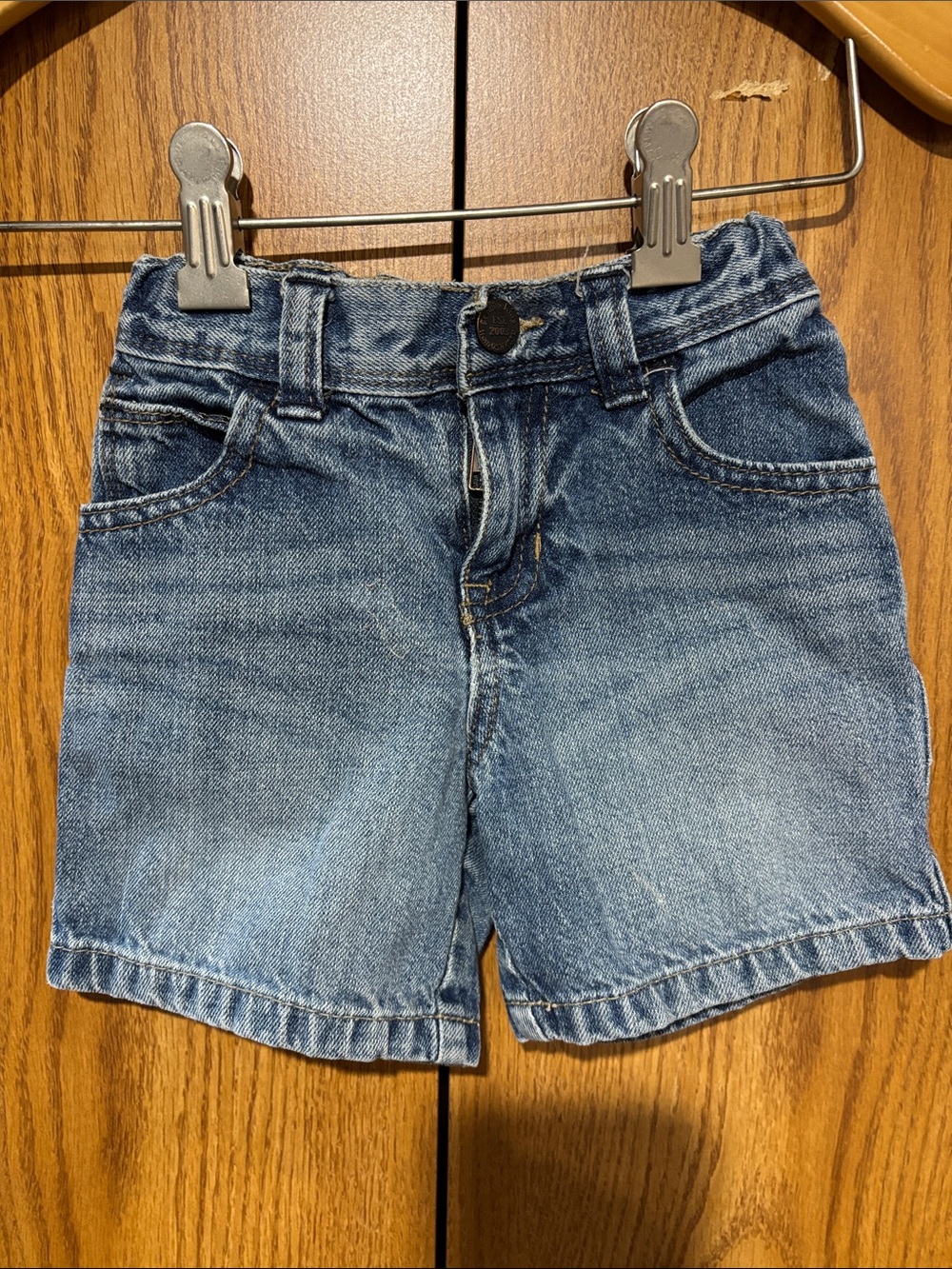 Classic Denim Kids' Shorts - Blue
